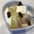 V666's cooksnap of when they made 即席！バニラヨーグルト ブルーベリーのせ.