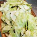 aokin0u0's cooksnap of when they made 超簡単キャベツと塩コブの和え物(^^).