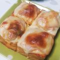 もともととが's cooksnap of when they made 厚揚げのあつあつキムチチーズ.