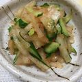 フジぽん's cooksnap of when they made 冬瓜のお漬物☆冬瓜とキュウリのキムチあえ.