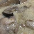 ココキキララ's cooksnap of when they made 鶏肉ときのこのクリーム煮.
