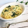 ３匹の大ぶたママ's cooksnap of when they made ほうれん草とベーコンの豆乳スープパスタ.