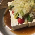wizard74's cooksnap of when they made 豆腐とアボカドトマトの和風おつまみ.