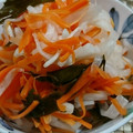 hiro★kuma's cooksnap of when they made 大根と人参のササっとなます.