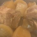 どまた's cooksnap of when they made ご飯に合う～！ニンニク豚バラ大根＊圧力鍋.