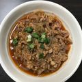 Ｕya's cooksnap of when they made 花椒香る　麻婆しらたき.