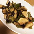 honopig's cooksnap of when they made 茄子とピーマンとカジキのサッパリ炒め.