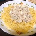 ぴかぴかぴかぴか's cooksnap of when they made のせるだけ☆さば缶マヨネーズの和風パスタ.