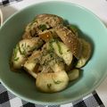 はなはなよこ310's cooksnap of when they made レンジで簡単☆西洋白なすの梅肉和え.