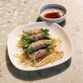 晴～♪'s cooksnap of when they made 豚しゃぶよりカンタン♪豚巻き蒸し.