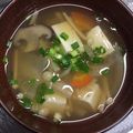 HomaRuu's cooksnap of when they made 超簡単！　朝食にも　長ネギの お吸い物！.