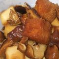 HRMhiromi's cooksnap of when they made じゅわり味染みコンビ＊厚揚げと椎茸の煮物.