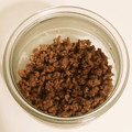 807号室's cooksnap of when they made 簡単すぎる★合挽き肉のそぼろごはん.