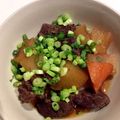 caruga's cooksnap of when they made とろっとろしみしみ牛すじ大根圧力鍋１５分.