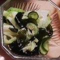 ちかﾁｬﾝ☆'s cooksnap of when they made やっぱり！キャベツとわかめのポン酢和え.