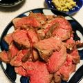 うさくま☆'s cooksnap of when they made 【オーブンで作る】簡単☆ローストビーフ.