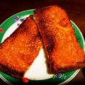 すみま～る's cooksnap of when they made めんたいマヨトースト(´ω`).