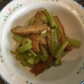 世界一からエミリー's cooksnap of when they made セロリとさつま揚げの煮びたし.