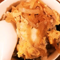 ももpppp's cooksnap of when they made とろとろ～♪豚こまの卵とじ丼♪.