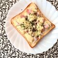 ふたごゆき's cooksnap of when they made 簡単！ちりめんベーコンチーズトースト.