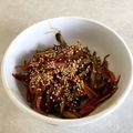 rokkou's cooksnap of when they made きんぴらごぼう.