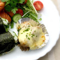 よこ耳ねこ's cooksnap of when they made 余った煮物de里芋のマヨチーズ焼き♪.