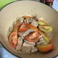 Miaaaaaaam's cooksnap of when they made 【夏バテ対策】鶏肉とトマトのにんにく炒め.