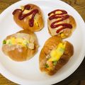 きゃま。's cooksnap of when they made 簡単♥とろりオムレツロールパンサンド♥.