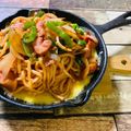チャックねこ☆'s cooksnap of when they made レンジで簡単☆チーズナポリタン.