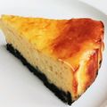 shiro371's cooksnap of when they made まっ黒ごげ〜？の☆チーズケーキ☆.