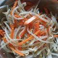 あーこ2929's cooksnap of when they made お弁当作り置きにもやしと人参の胡麻ナムル.