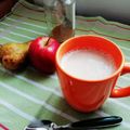 irharuka's cooksnap of when they made 生姜入り、ほうじ茶ラテ.