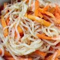ÜCÖ♪'s cooksnap of when they made ヘルシー！しらたきのたらこふりかけ炒め.