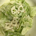 ベルMKJ☆'s cooksnap of when they made しゃきしゃきれんこんとレタスのサラダ♪.