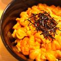 ゆいぽんたん1995's cooksnap of when they made ちょっと贅沢に幸せウニ丼♪.