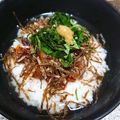 ゆうきぴぴっく's cooksnap of when they made あじ漬け丼 → まご茶漬け　漁師メシ！.