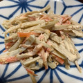 yurari0719's cooksnap of when they made 簡単☆マヨネーズとゴマで✨ごぼうサラダ.