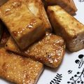 ノビル's cooksnap of when they made 簡単おかず♡豆腐の甘辛バター焼き.