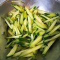イロピリン's cooksnap of when they made 楽しくて止まらない　きゅうりの千切り.