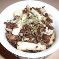 花ひとひら's cooksnap of when they made 簡単なのに美味しい長いもひき肉炒め.