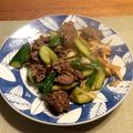 miiko大好き's cooksnap of when they made 牛肉ときゅうりの炒め物.