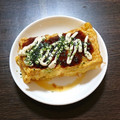 ちゅんまき☆'s cooksnap of when they made 卵焼き器でお好み焼き風.