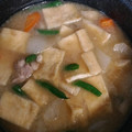 さくべえ's cooksnap of when they made 材料3つ♡鶏と大根のお揚げ煮.