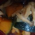 クックA4U5YO☆'s cooksnap of when they made 鶏むね肉と根菜＆カボチャのあまから煮.