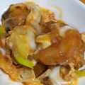 tassloff's cooksnap of when they made 簡単：薩摩芋の天麩羅で作る甘辛卵とじ.