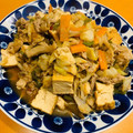 はちねこ。's cooksnap of when they made 生揚げと豚肉の豆板醤炒め　★宇都宮給食.