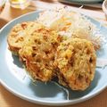 mst8823's cooksnap of when they made ☆はんぺんde蓮根のはさみ揚げ☆.
