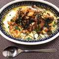 I_am_Kmama's cooksnap of when they made レンジで簡単キムチと豆腐の卵とじ.