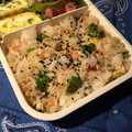 栗丸うさぎ's cooksnap of when they made 大人向け！桜海老とししとうの炒飯.