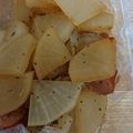 xupoko's cooksnap of when they made 大根とウインナーの甘辛炒め.